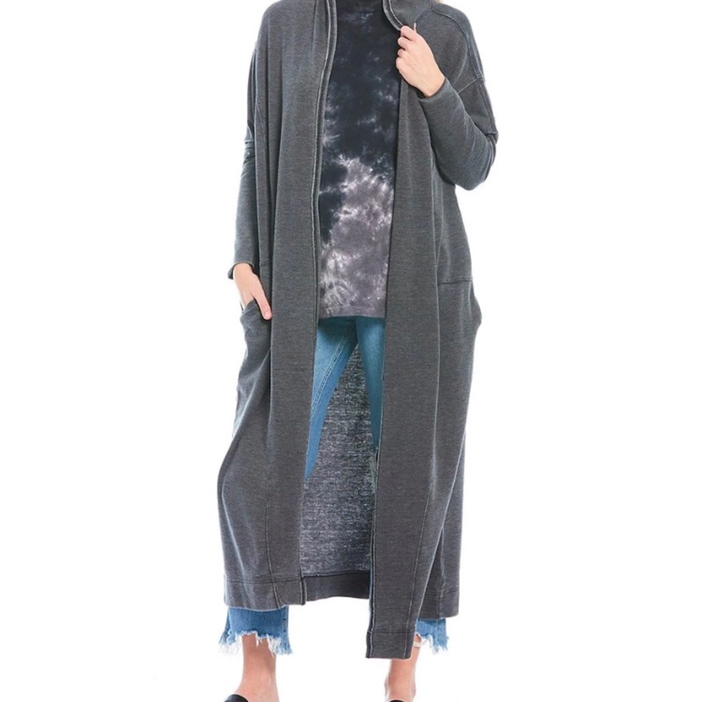 Free People Cozy Cool Girl Cardigan Gray XS NWT